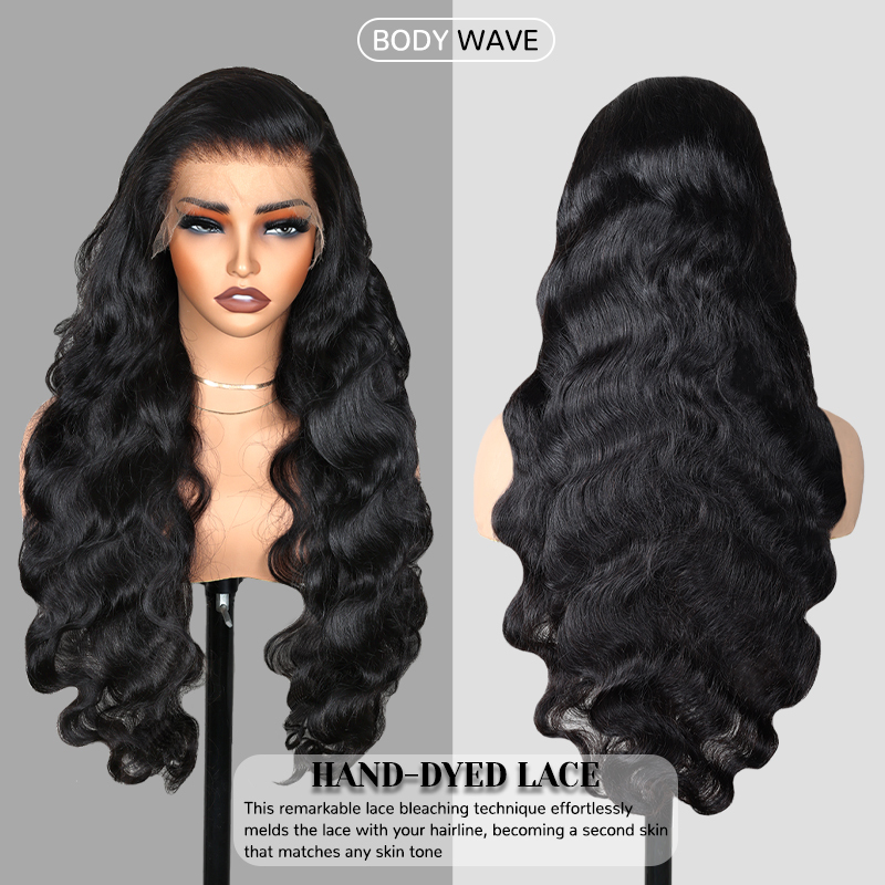 XYS Hair Body Wave 9x6 Invisible HD Lace Glueless Wear And Go Wigs Human Hair