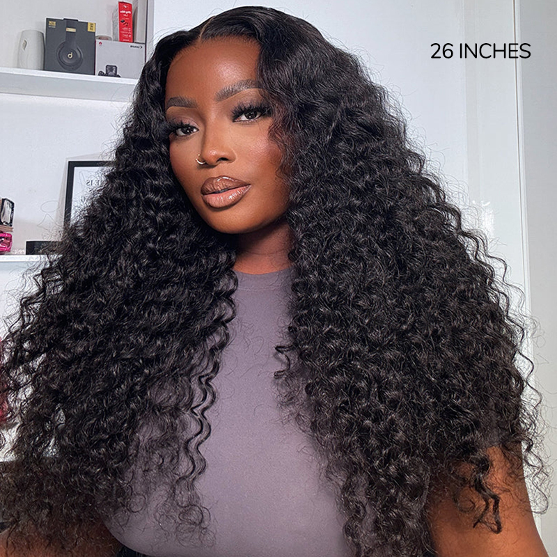 XYS Hair Pre Cut 7x6 9x6 HD Lace Glueless Wigs With Natural Hair Line