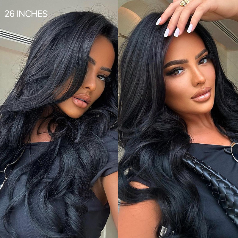 XYS Hair Pre Cut 7x6 9x6 HD Lace Glueless Wigs With Natural Hair Line