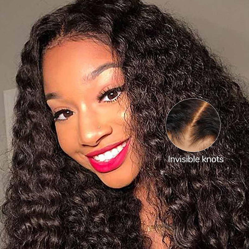 XYS Hair Human Hair 13x4 5x5 7x6 Pre-plucked HD Lace Frontal Wig 180% Density