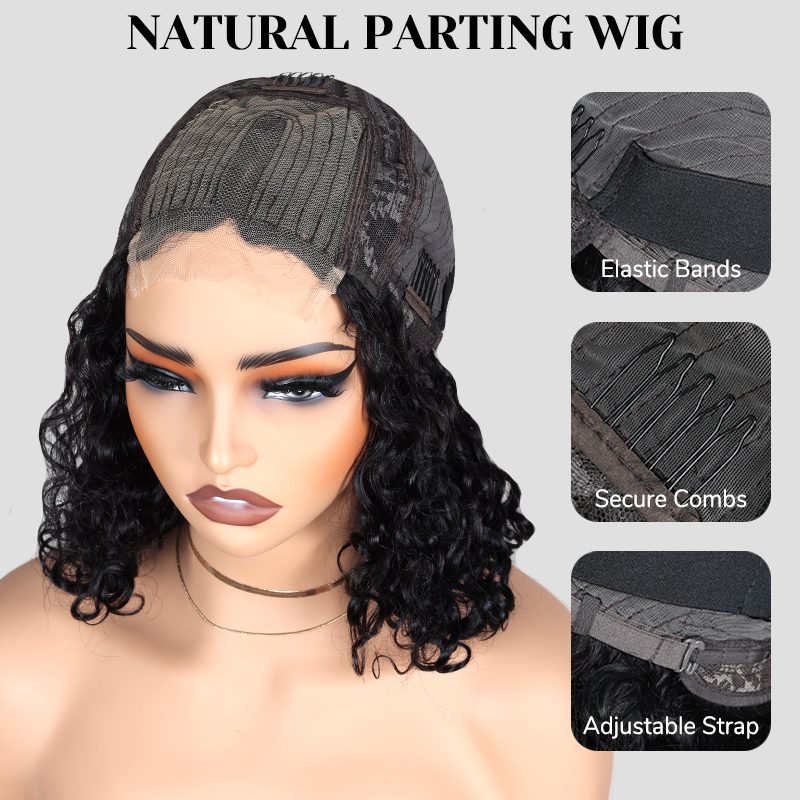 water wave human hair wigs