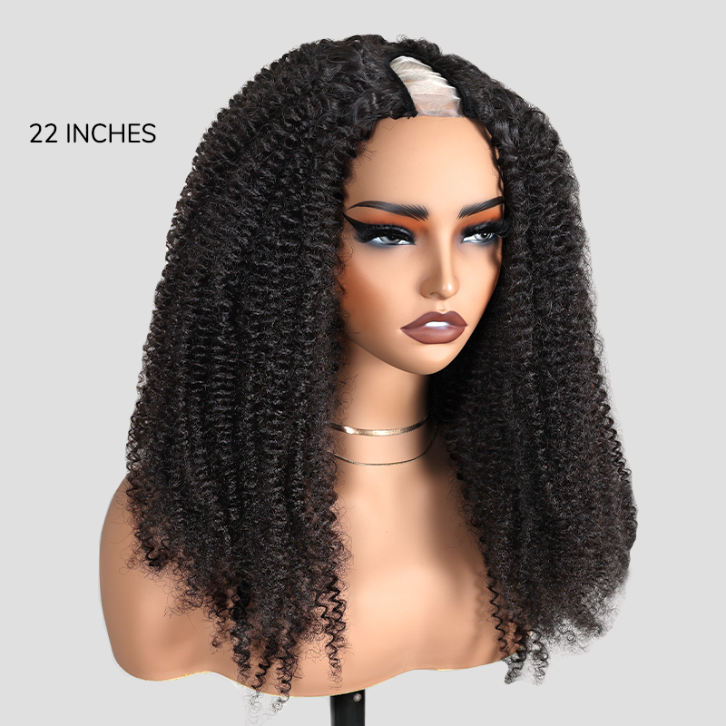 u part curly human hair wigs