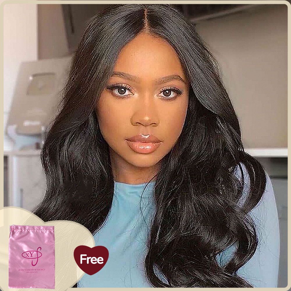 XYS Hair Body Wave Hair 13x4 HD Lace Frontal Wig Pre-Cut