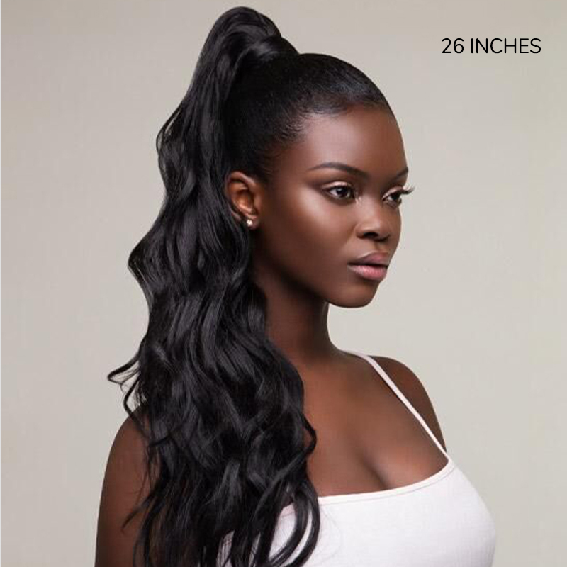 human hair body wave wig