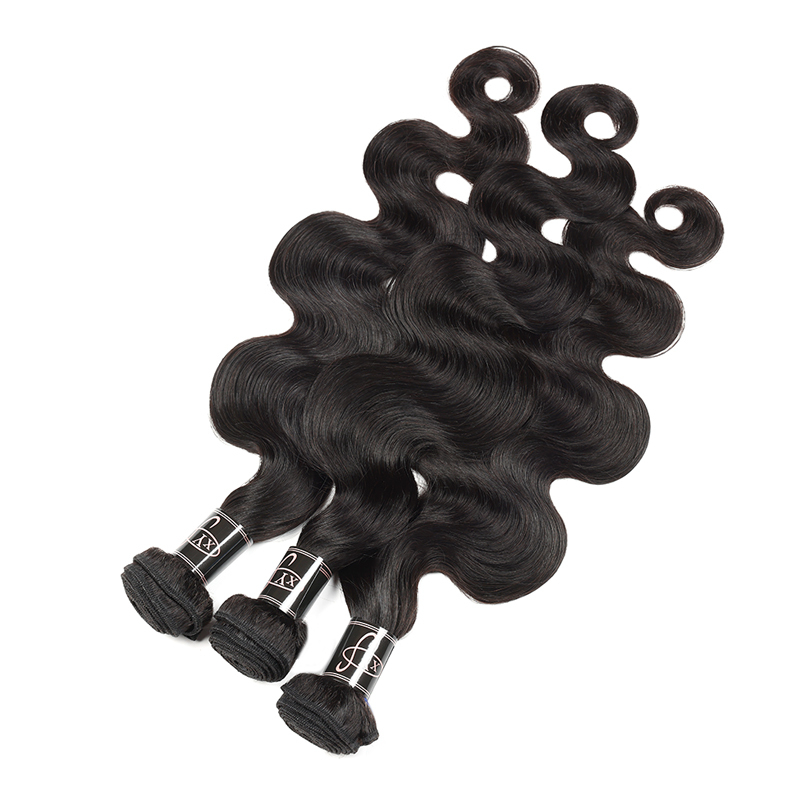 XYS Hair 1/2 Bundles Deal Body Wave Human Hair Wholesale Double Weft
