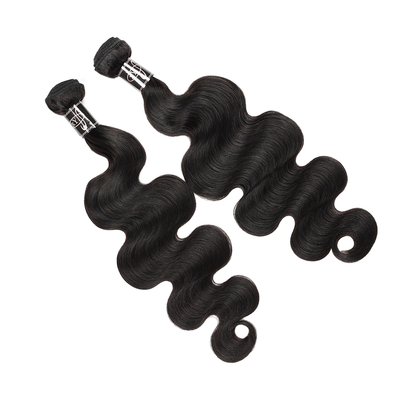 XYS Hair 3/4 Bundles Deal Body Wave 100% Human Hair Double Weft