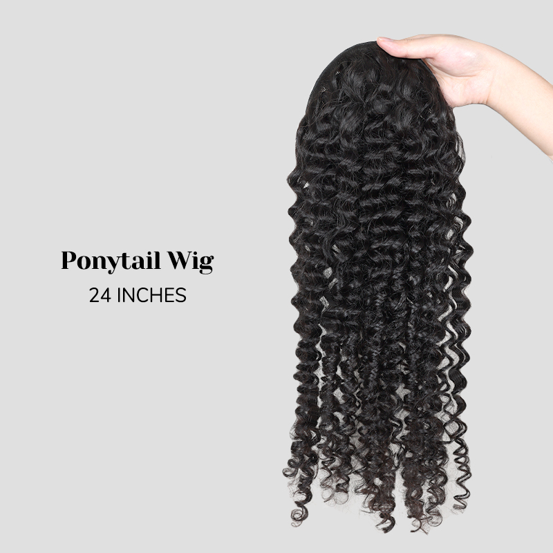 deep wave human hair wigs​
