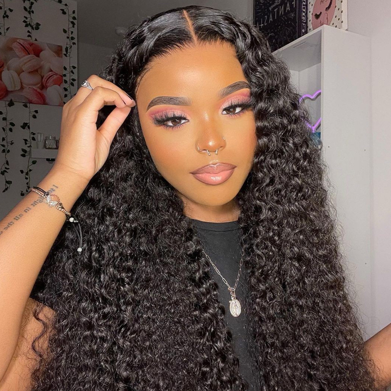 XYS Hair 1/2 Bundles Deal Water Wave Virgin Human Hair