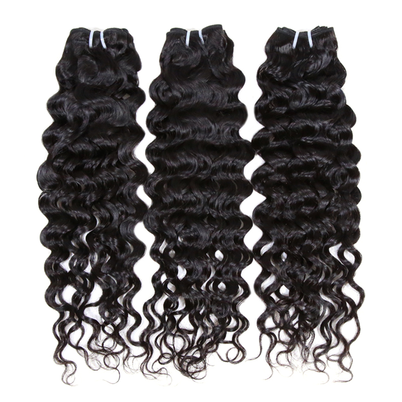 XYS Hair 1/2 Bundles Deal Water Wave Virgin Human Hair