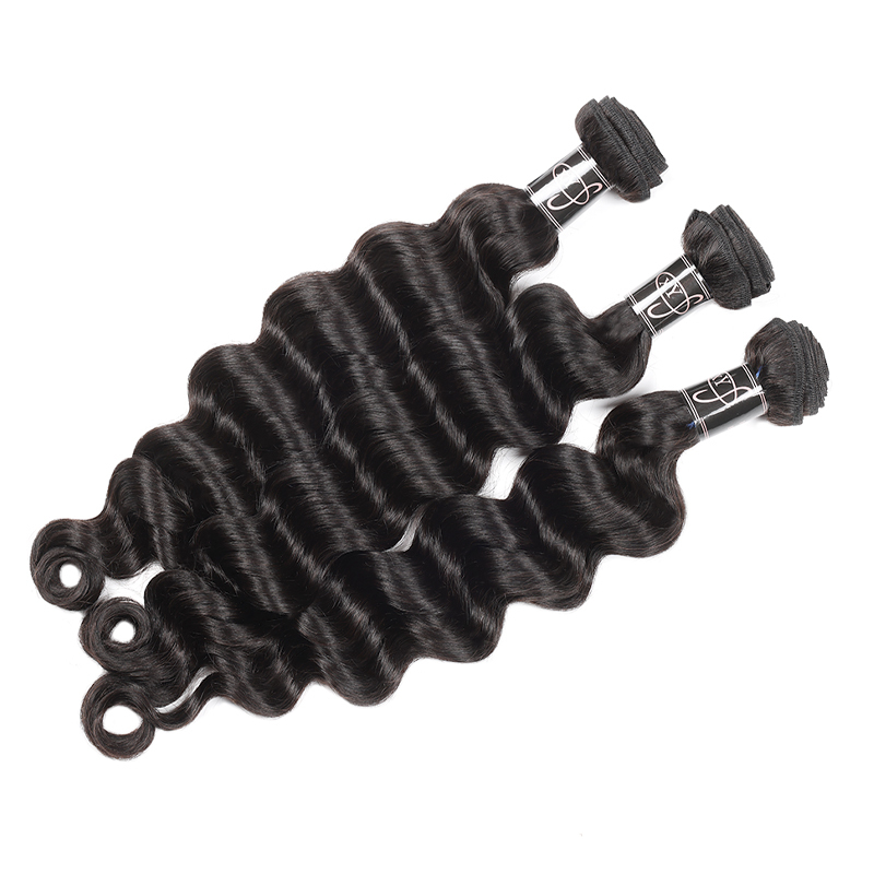 XYS Hair 1/2 Bundles Deal Loose Wave Human Hair Raw Unprocessed Hair