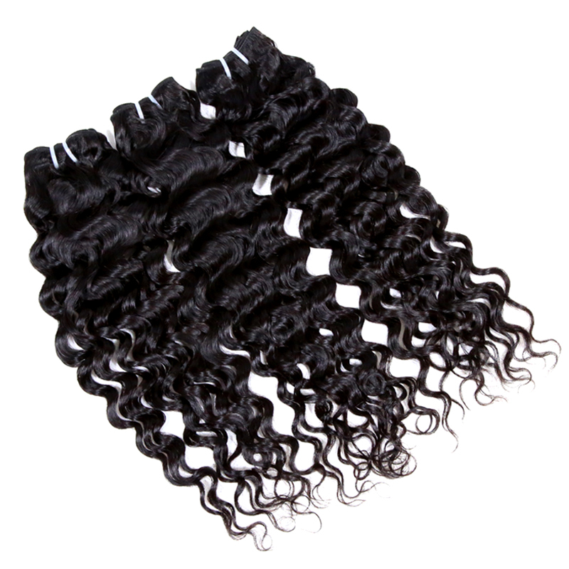 XYS Hair 1/2 Bundles Deal Water Wave Virgin Human Hair