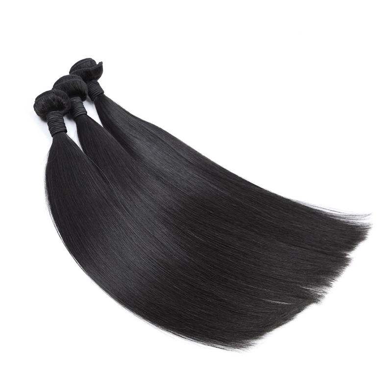 XYS Hair 3/4 Bundles Deal Straight Bundles 100% virgin human hair