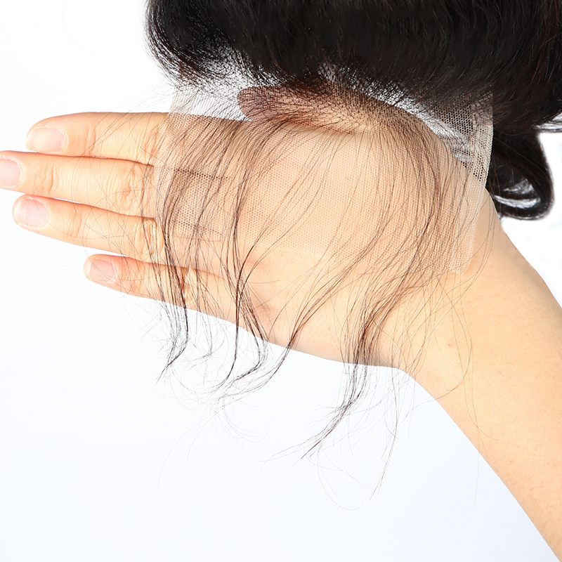 XYS Hair Loose Wave Human Hair 4x4 Transparent Lace Closure Free Part Lace Closure