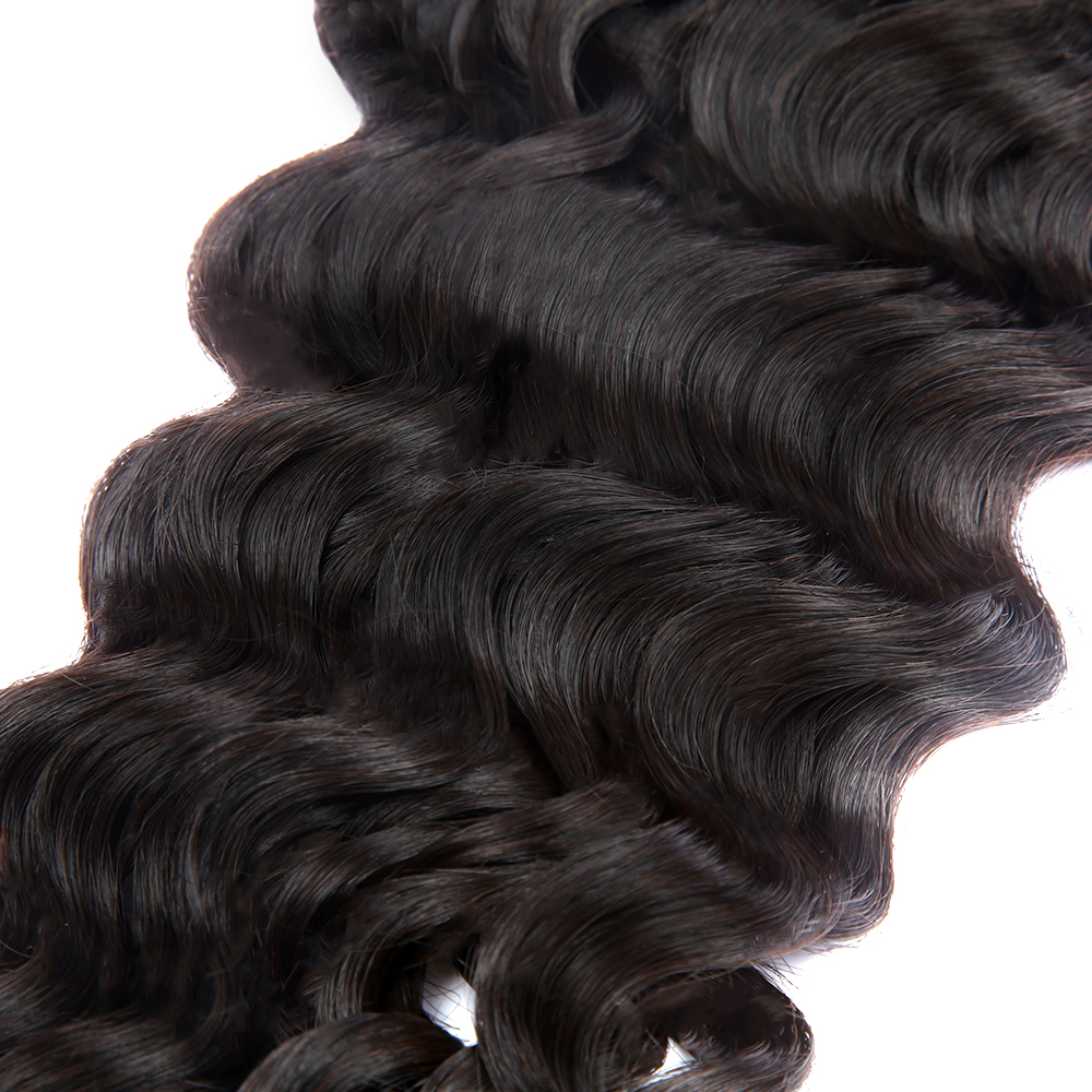 XYS Hair Loose Wave Human Hair 4x4 Transparent Lace Closure Free Part Lace Closure