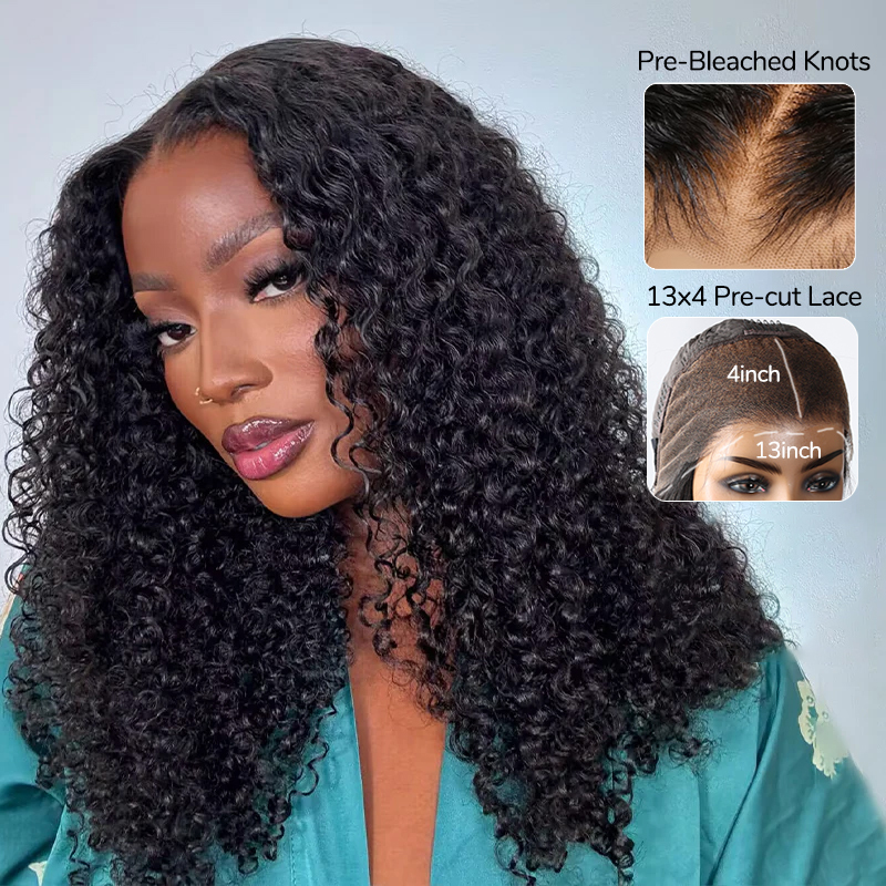 XYS Hair 5x5 Pre-Everything Burmese Curly Lace Closure Wig