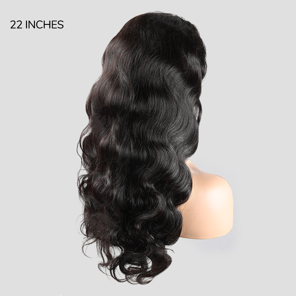 XYS Hair Body Wave Hair 13x4 HD Lace Frontal Wig Pre-Cut