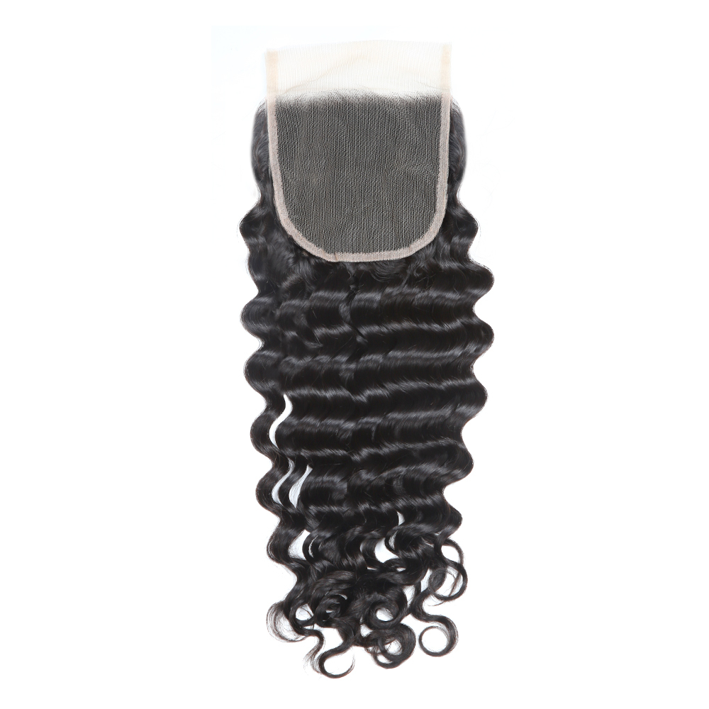 XYS Hair Loose Wave Hair 5x5 Transparent Lace Closure