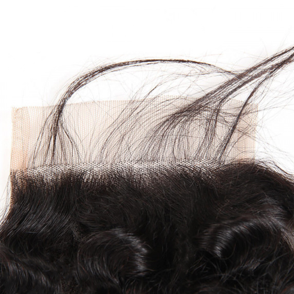 XYS Hair Water Wave Hair 5x5 Transparent Lace Closure