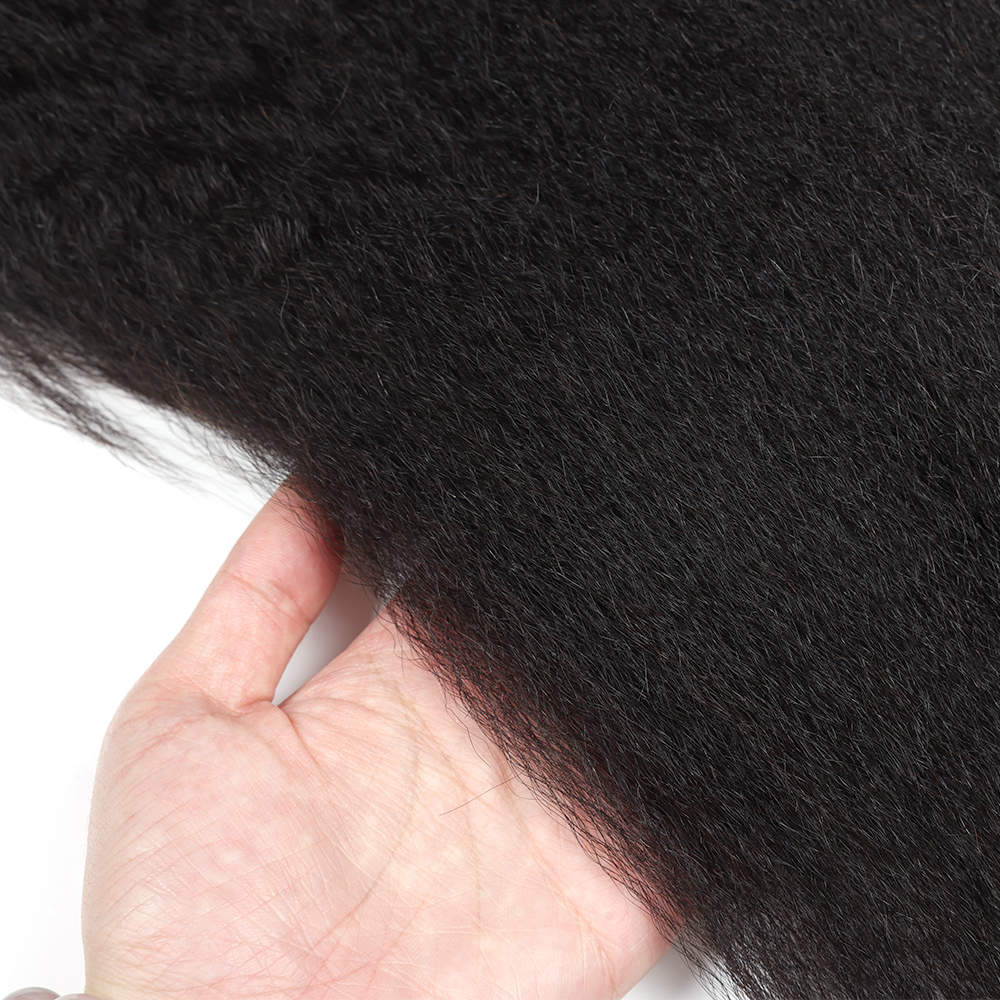 XYS Hair Kinky Straight Hair 13x4 Lace Frontal