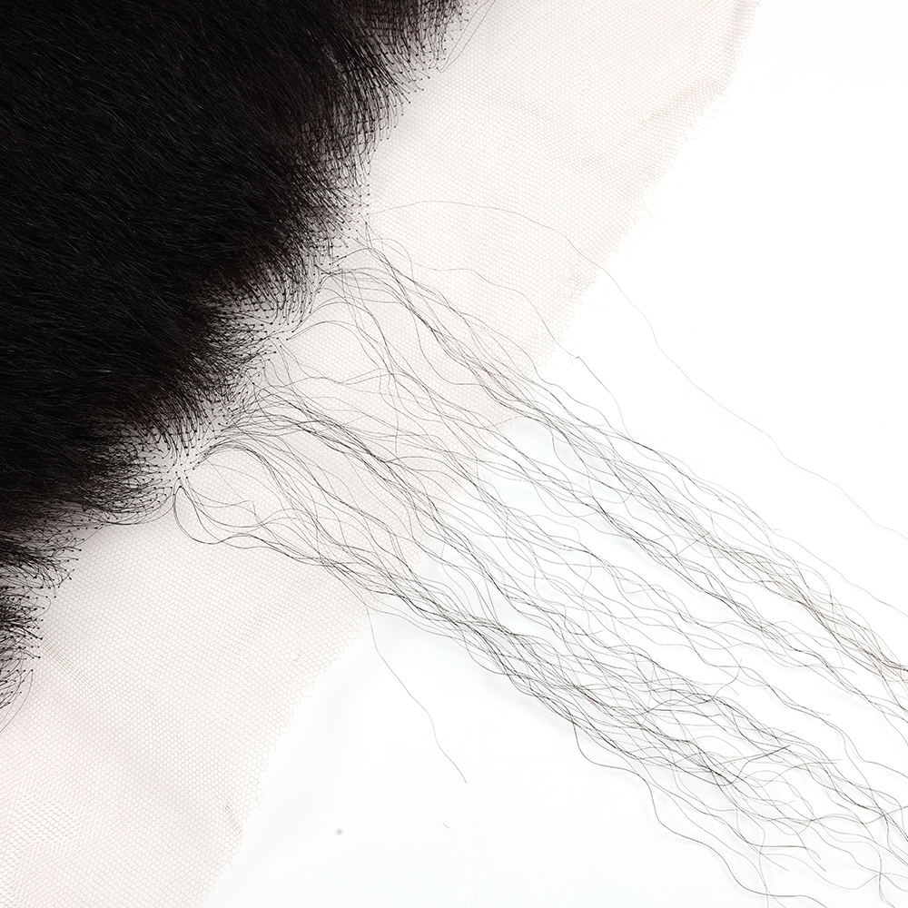 XYS Hair Kinky Straight Hair 13x4 Lace Frontal