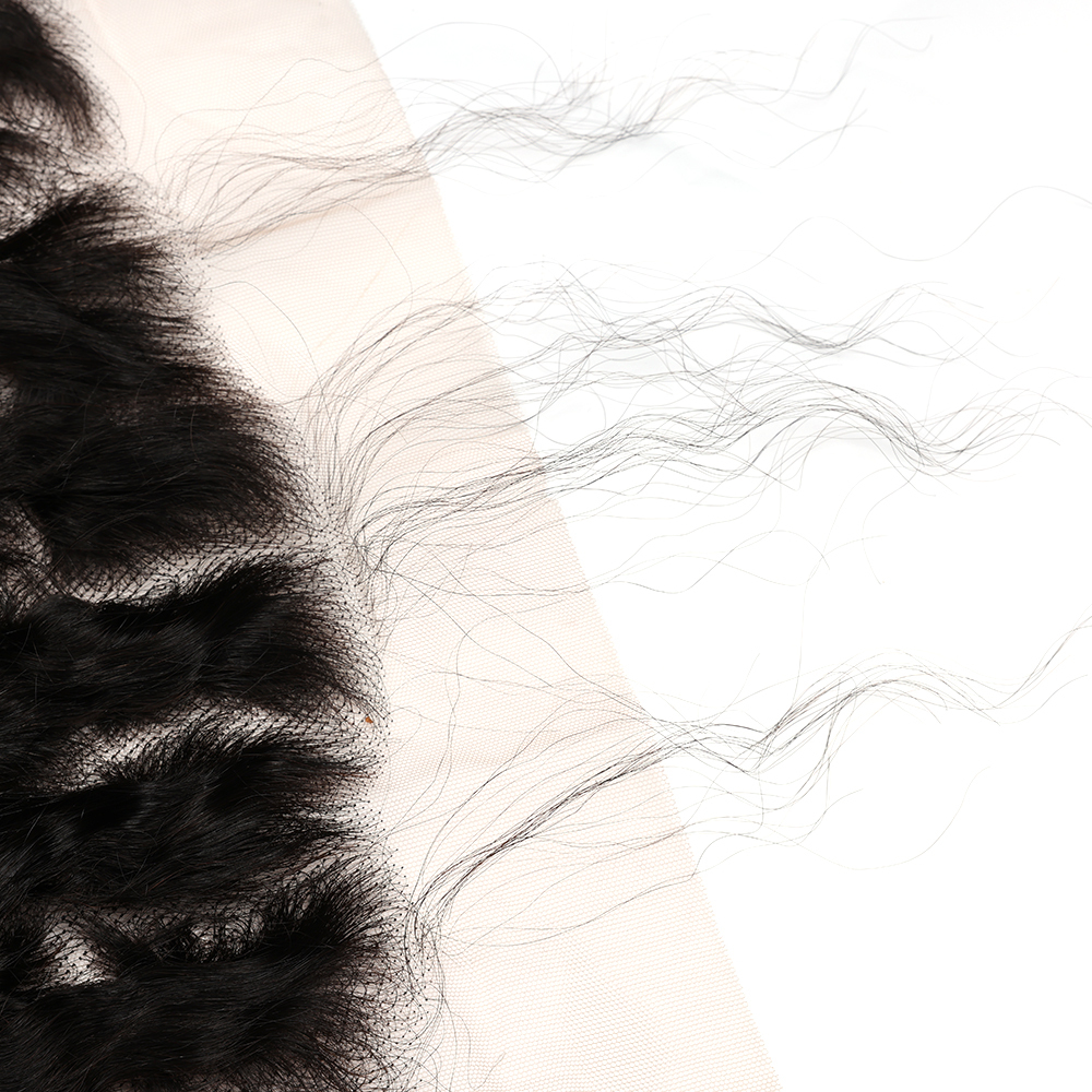 XYS Hair Water Wave Hair 13x4 Transparent Lace Frontal