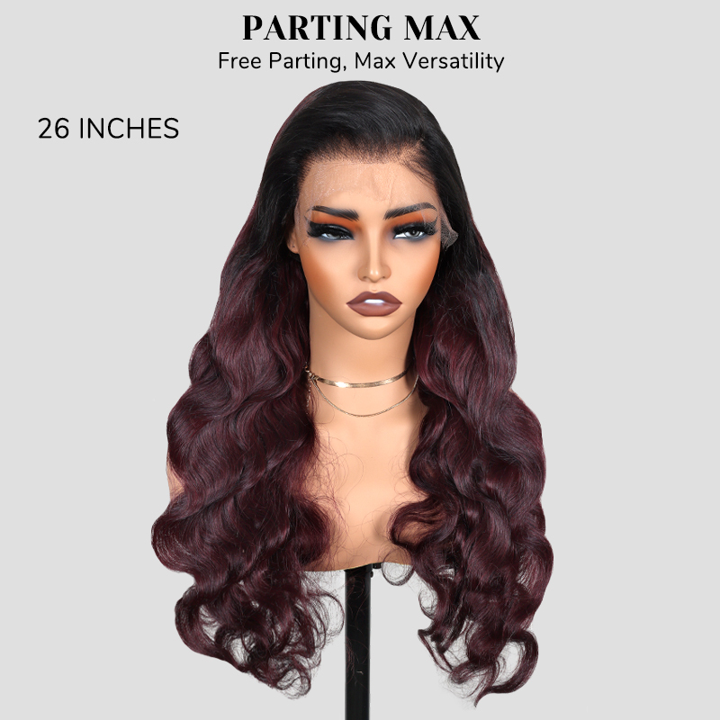 XYS Hair 7x6 Chic Burgundy 99J Body Wave Glueless HD Lace 100% Human Hair