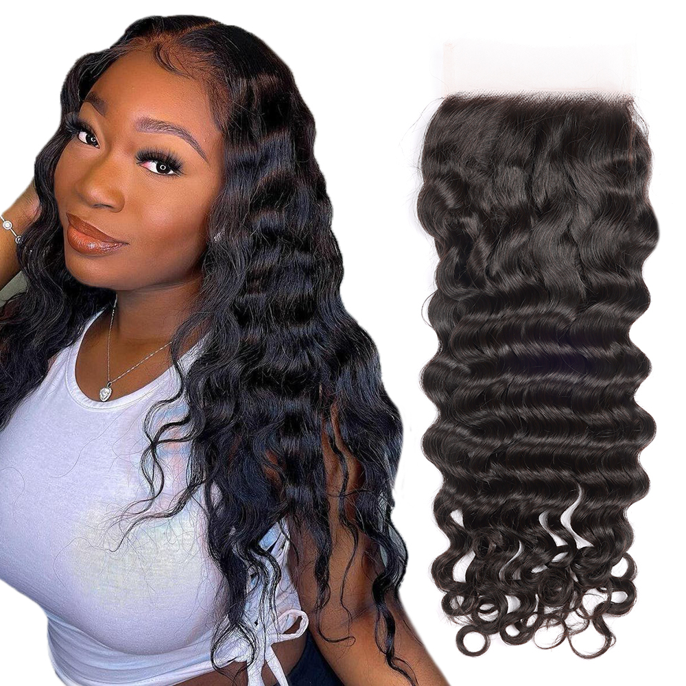 XYS Hair Loose Wave Virgin Hair 5x5 HD Lace Closure