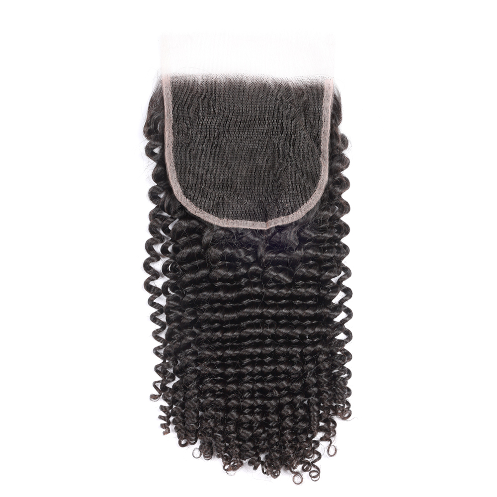 XYS Hair Deep Curly 5x5 HD Lace Closure With Super Small Knots
