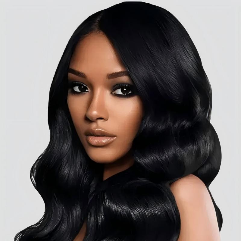 XYS Hair Body Wave Hair Full Lace Wigs With Pre-Plucked Hairline