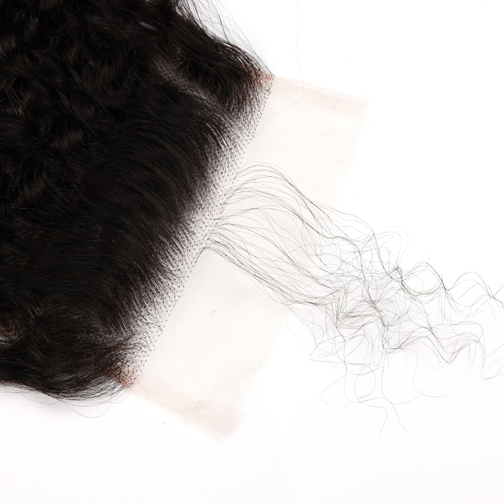 XYS Hair Deep Curly 5x5 HD Lace Closure With Super Small Knots