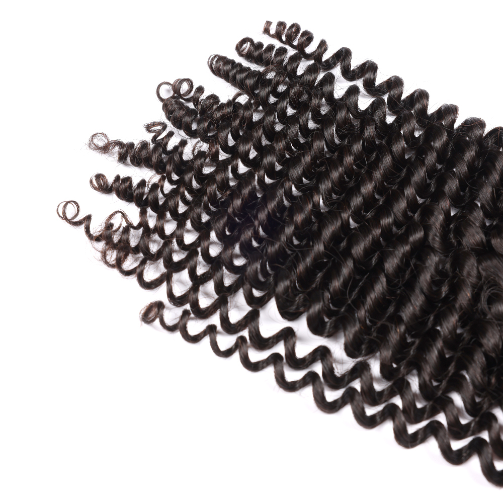 XYS Hair Deep Curly 5x5 HD Lace Closure With Super Small Knots