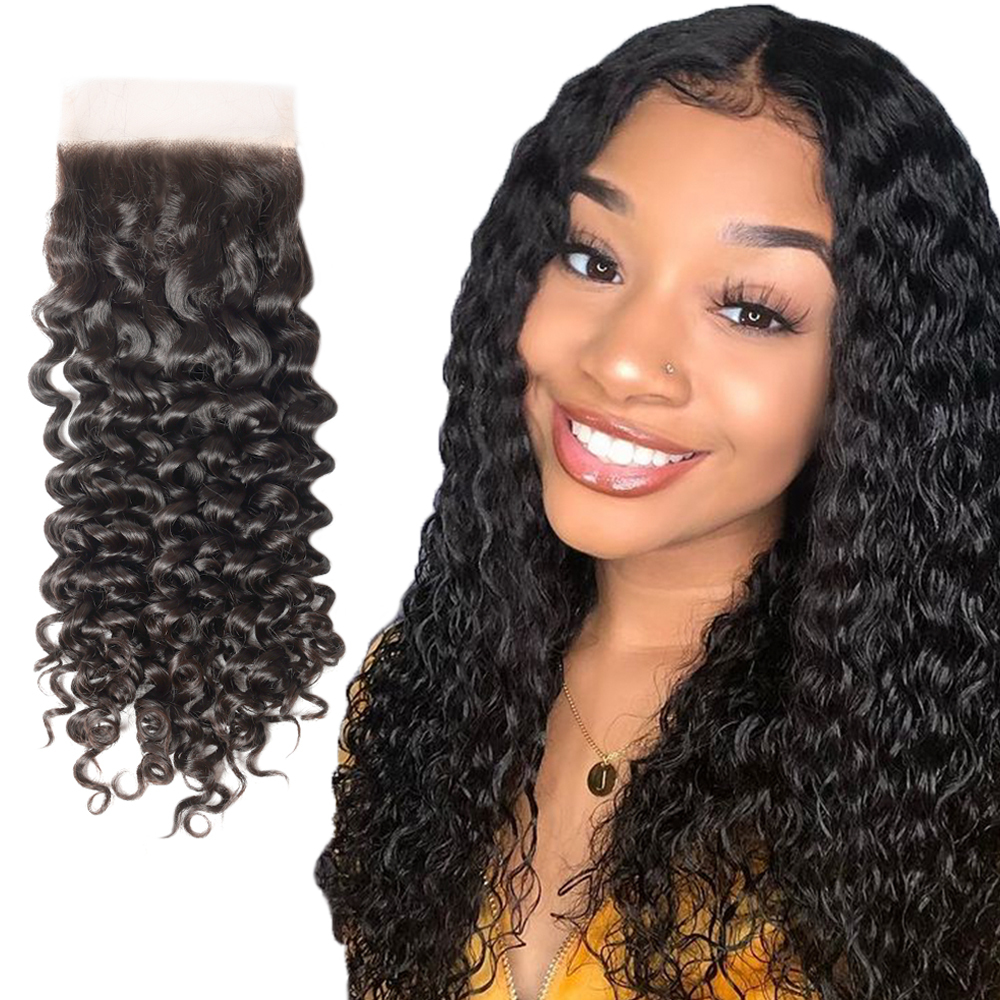 XYS Hair Water Wave Hair 5x5 HD Lace Closure