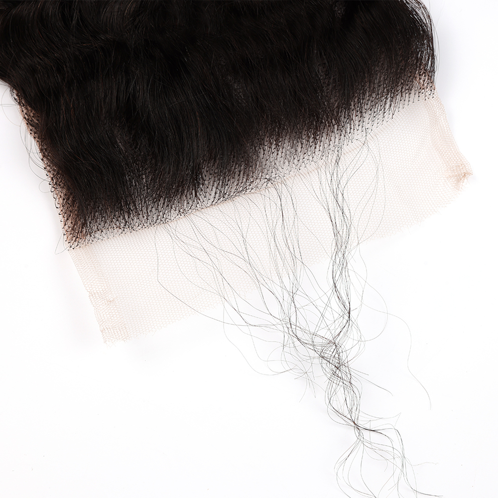 XYS Hair Deep Wave Human Hair 5x5 HD Lace Closure Undetectable Invisible