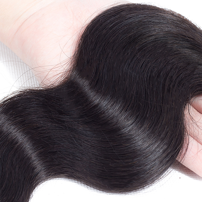 XYS Hair Body Wave Human Hair 4x4 HD Lace Closure