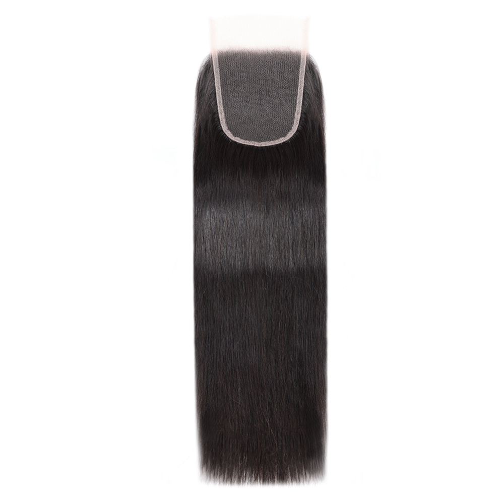 XYS Hair Straight Human Hair 4x4 HD Lace Closure Free Part
