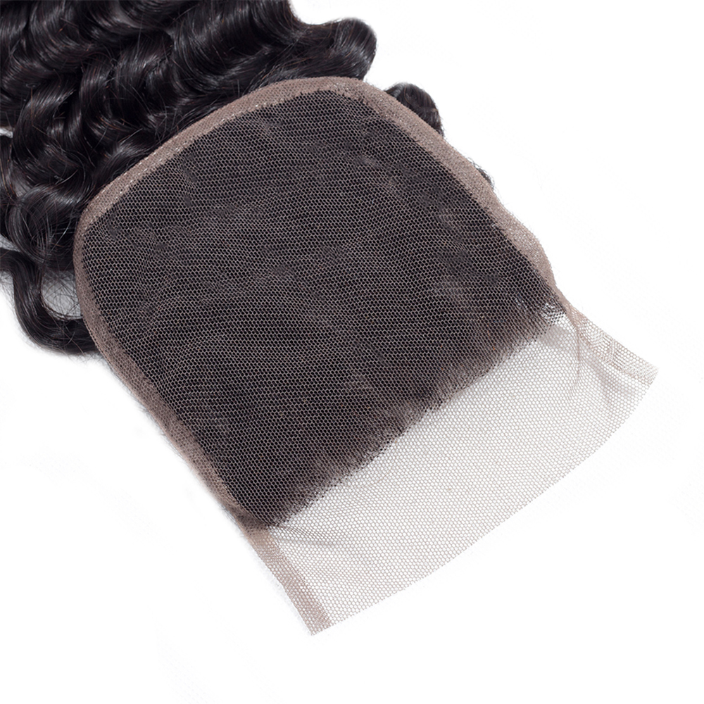 XYS Hair Deep Wave Hair 4x4 HD Lace Closure