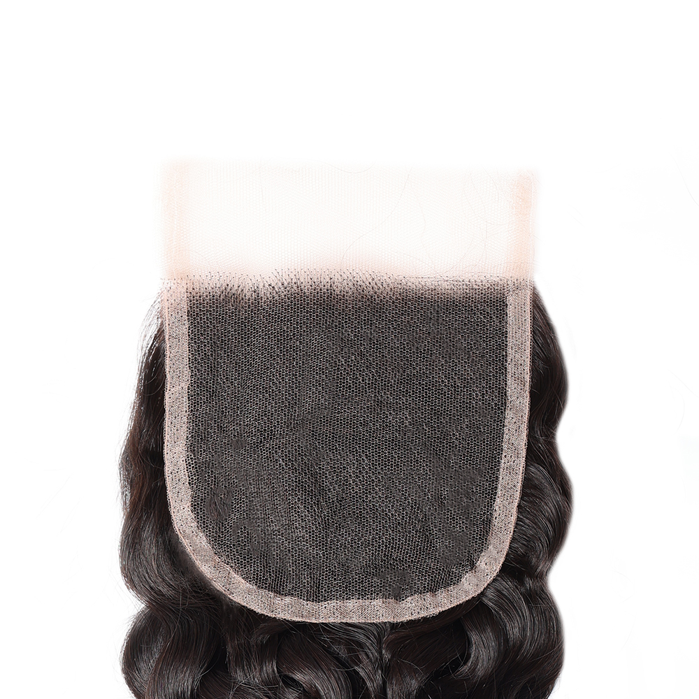 XYS Hair Water Wave Hair 4x4 HD Lace Closure With Nature Hairline