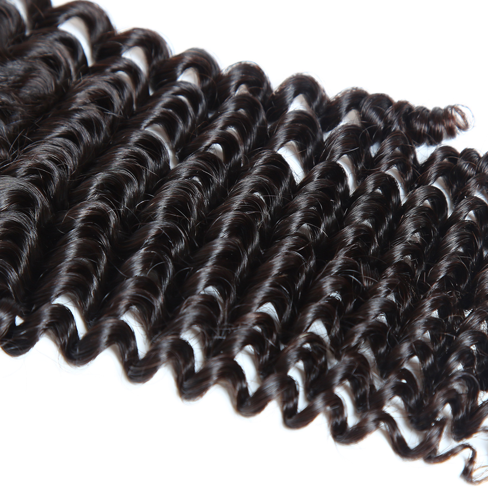 XYS Hair Deep Wave Hair 4x4 HD Lace Closure