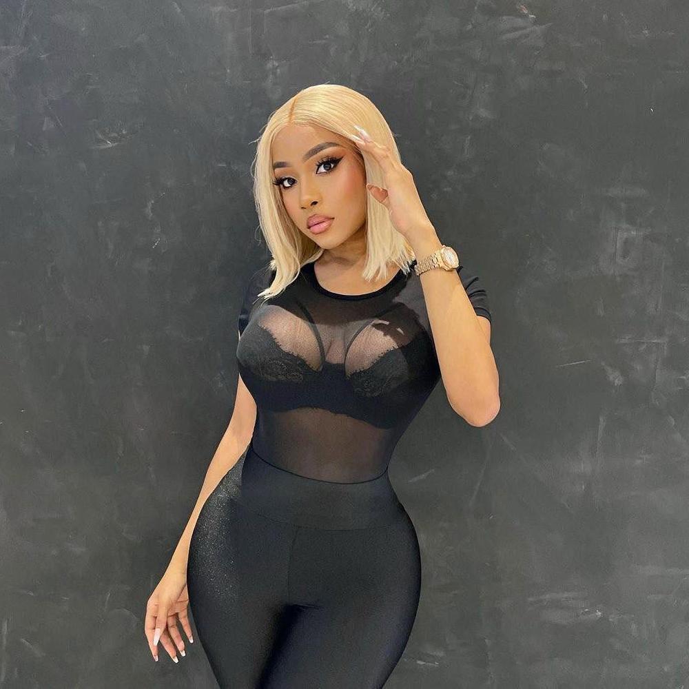XYS Hair 613 Blonde Bob Straight Wigs For Black Women With Lace Frontal