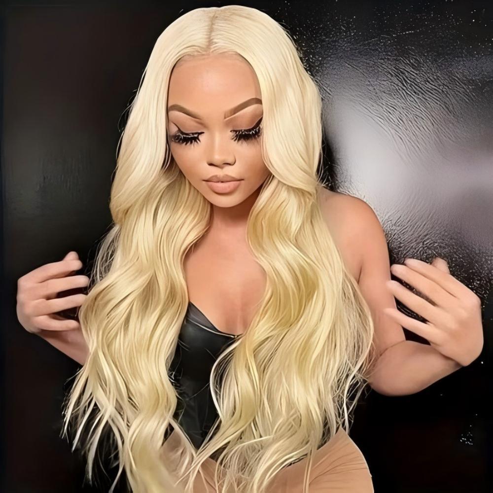 XYS Hair 613 Blonde Body Wave Human Hair Double Weft