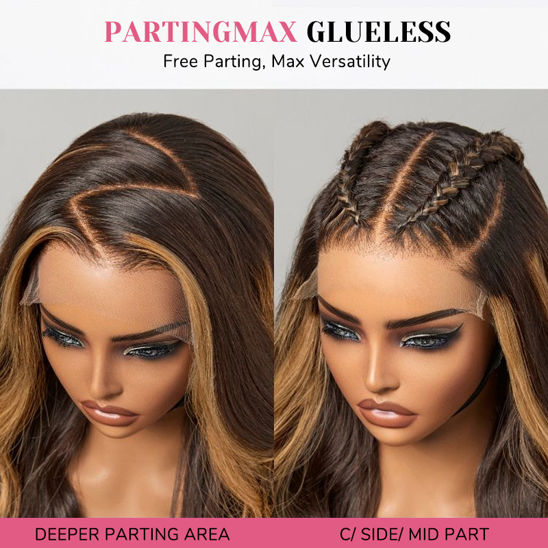XYS Hair 7x6 HD Lace 4/27 Body Wave Wig Ready to Go
