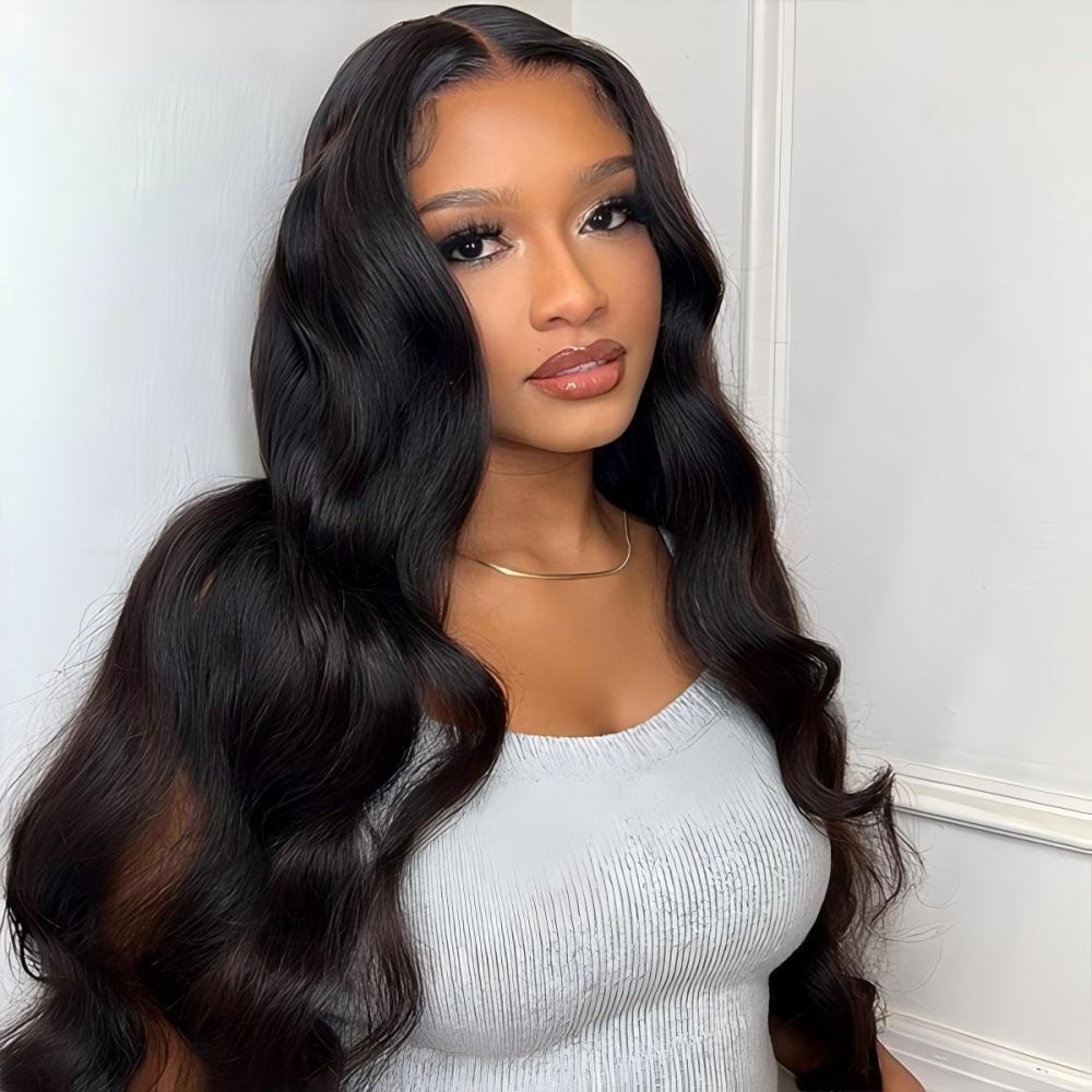 XYS Hair 3/4 Bundles Deal Body Wave 100% Human Hair Double Weft