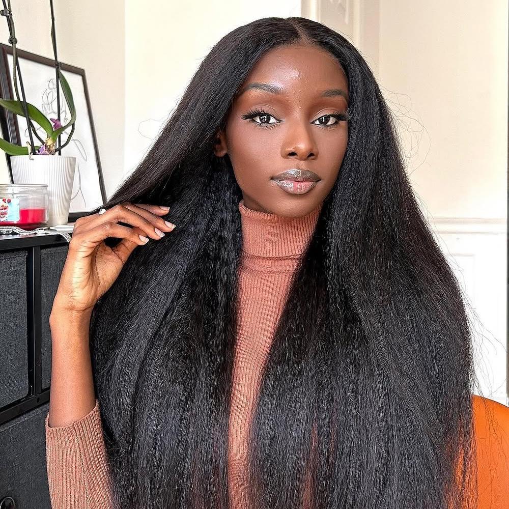 XYS Hair 1/2 Bundles Deal Kinky Straight Virgin Human Hair raw indian hair