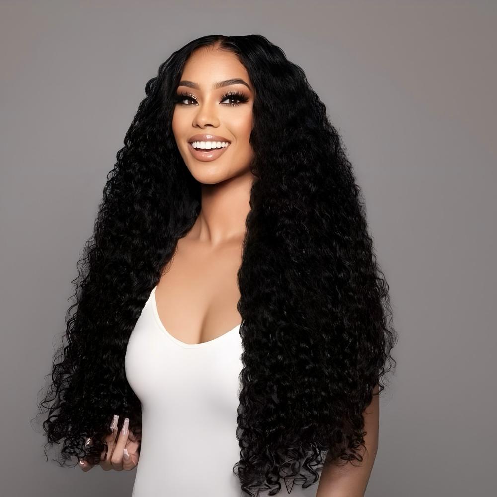 XYS Hair 3/4 Bundles Deal Water Wave 100% Virgin Human Hair