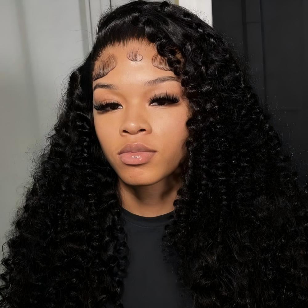 XYS Hair Deep Curly 5x5 HD Lace Closure With Super Small Knots