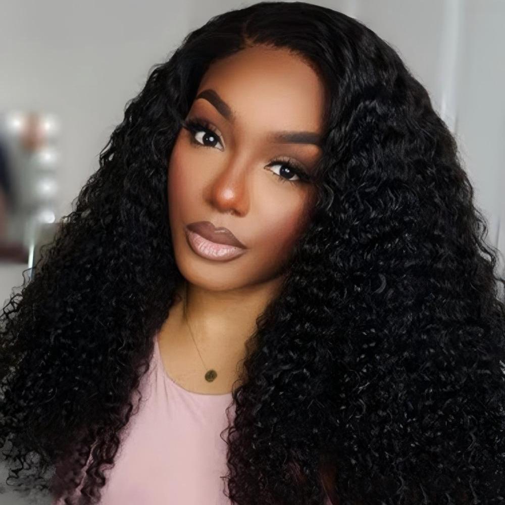 XYS Hair Deep Curly 5x5 HD Lace Closure With Super Small Knots