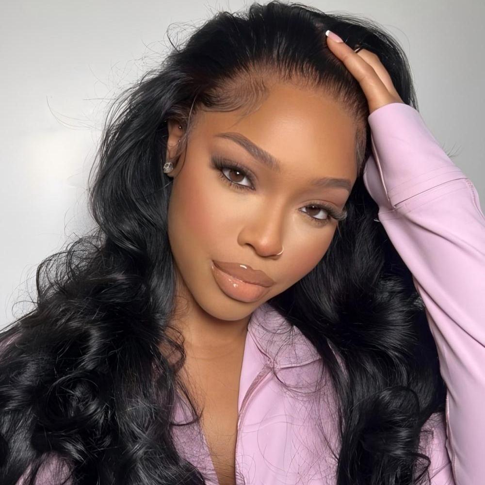 XYS Hair Body Wave Human Hair 4x4 HD Lace Closure