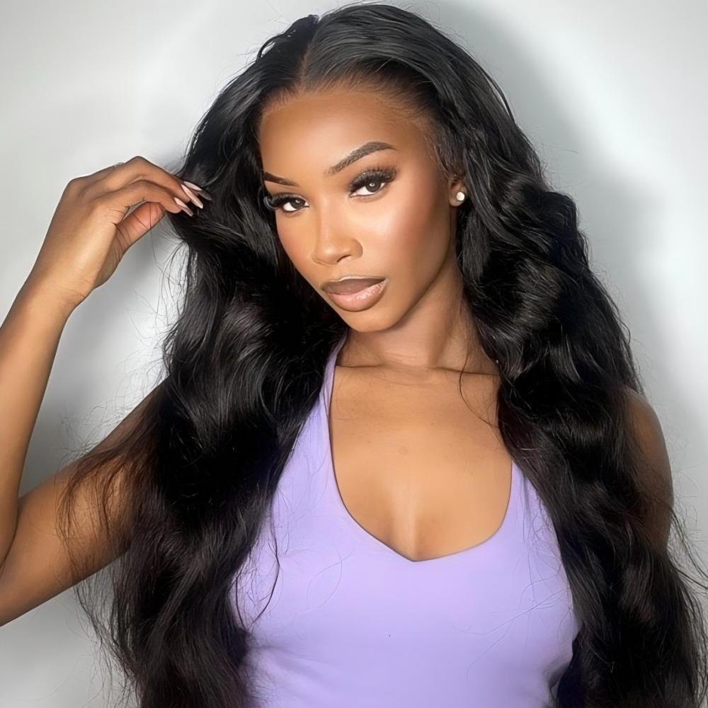 XYS Hair Body Wave Human Hair 4x4 HD Lace Closure