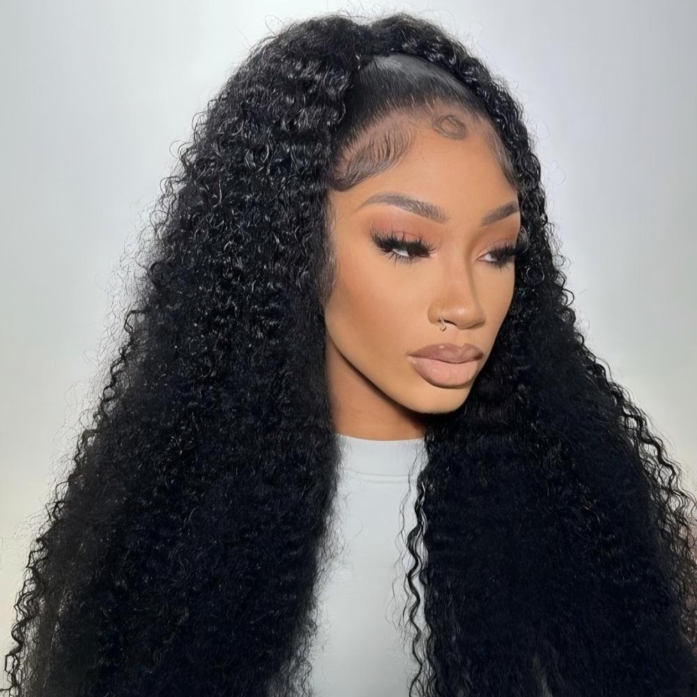 XYS Hair Deep Curly Hair 4x4 HD Lace Closure