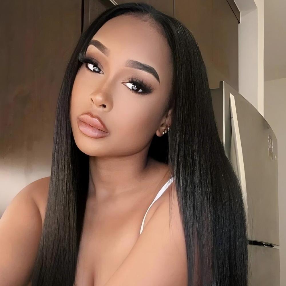 XYS Hair Straight Human Hair 4x4 HD Lace Closure Free Part